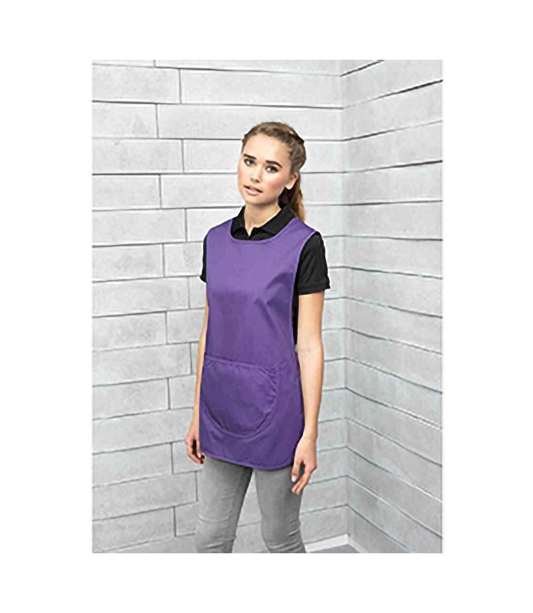 Premier - Tablier avec poche - Femme (Pourpre) (XL) - UTRW1078