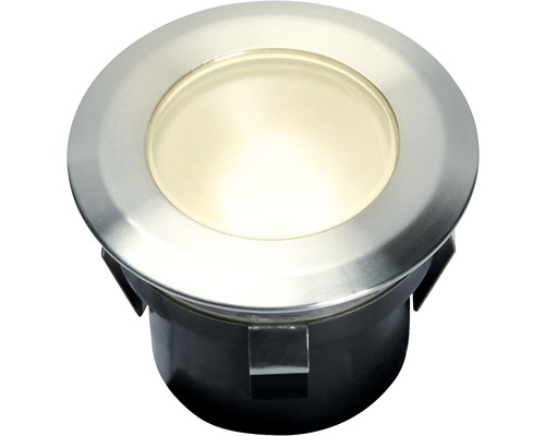 LED inbouwspot IP67 uitbreiding 1x1W 10 lm 3000K warm wit RVS 12V