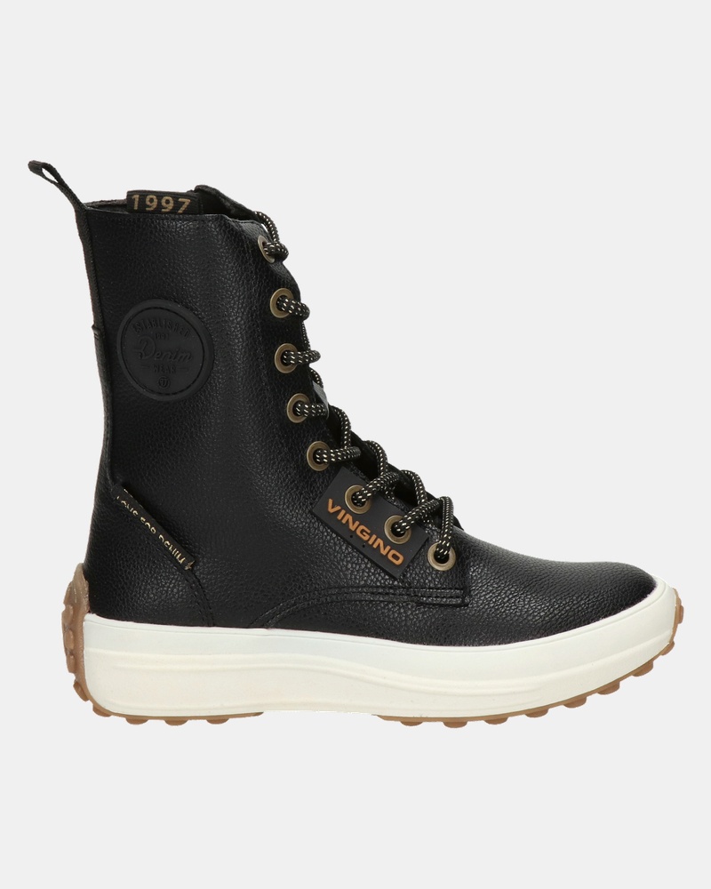 Vingino Rebecca Hi Veterboots  - zwart