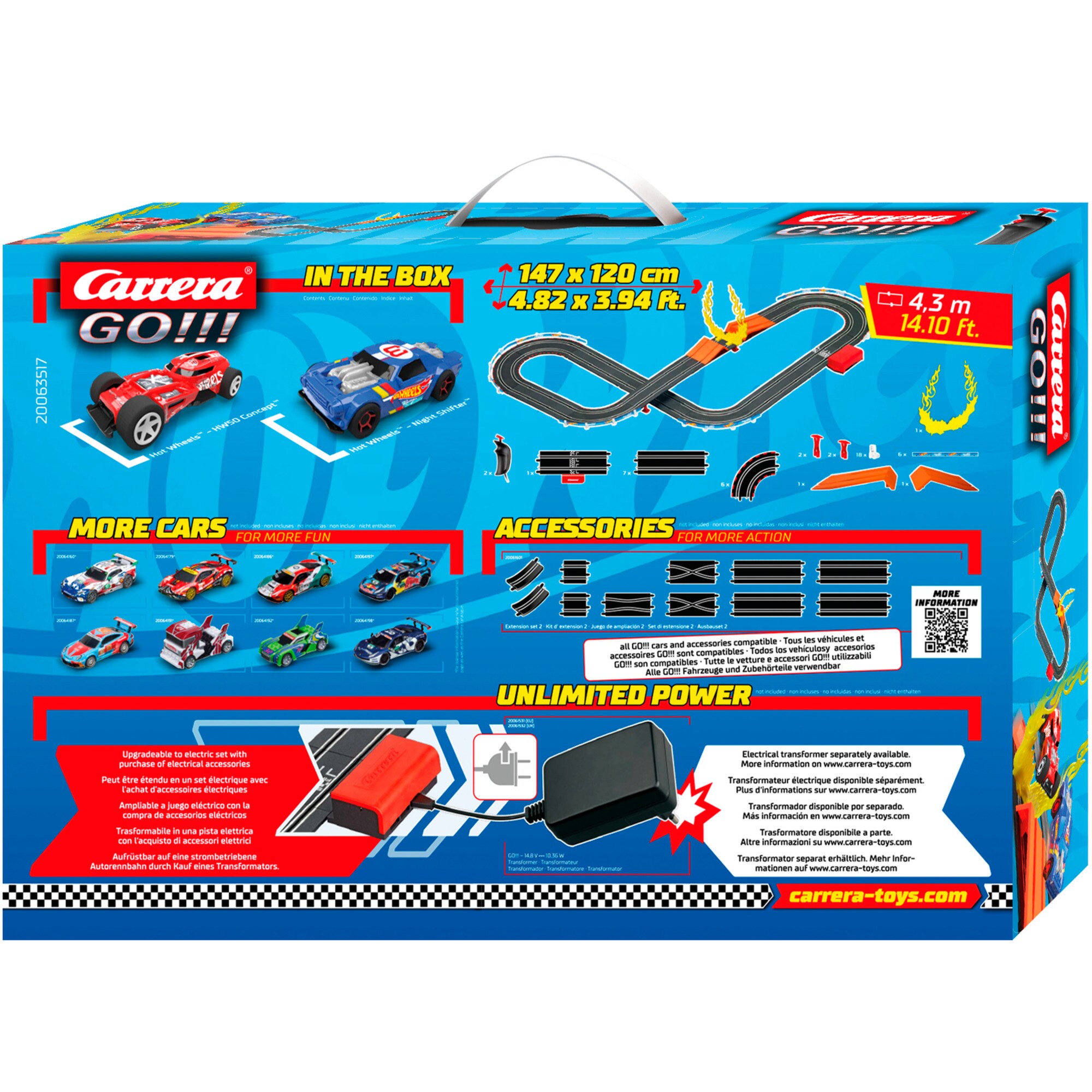 Carrera Rennbahn GO!!! Hot Wheels