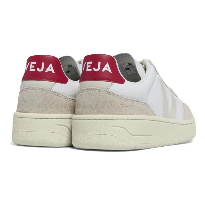 Veja Baskets V-90 Made In Europe | Rouge