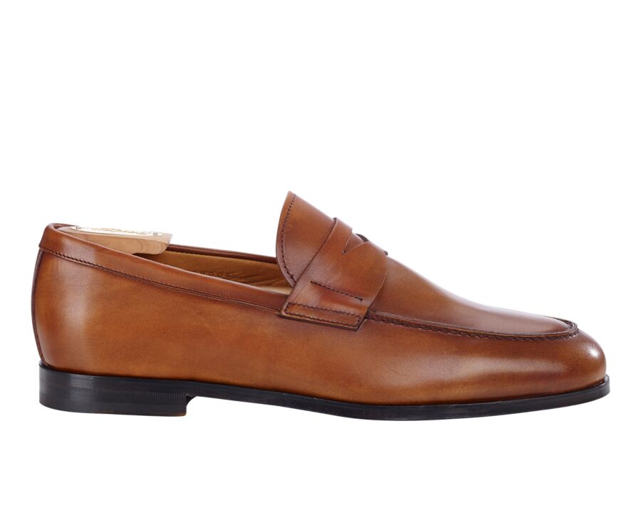 Mocassin homme Gold Patiné - DERYBROOK
