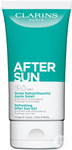 Clarins Gelée Rafraîchissante Après-Soleil Visage Et Corps Tube 150ml