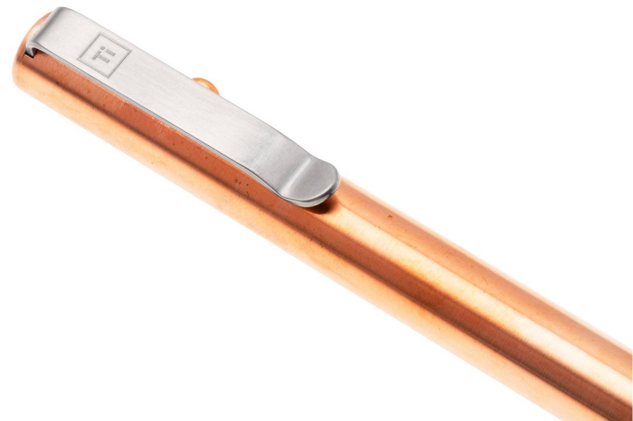 Big Idea Design Base Line Bolt Action Pen BS-BA-CO Copper, everyday carry pen