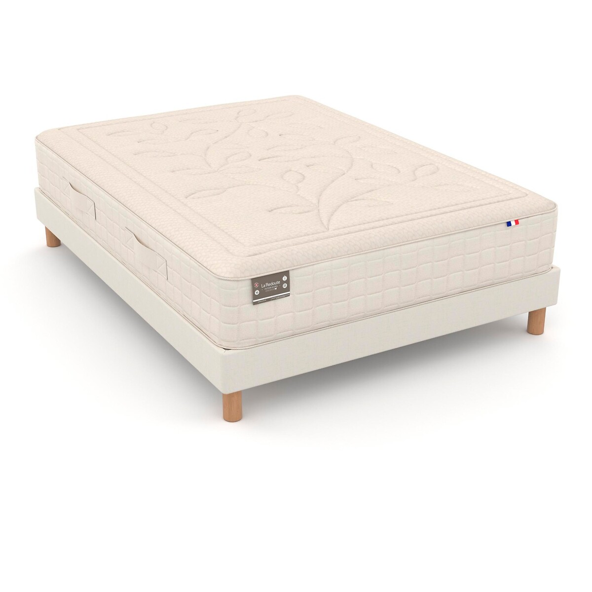 LA REDOUTE INTERIEURS<br>870 colchão de molas semirrígido + conjunto base