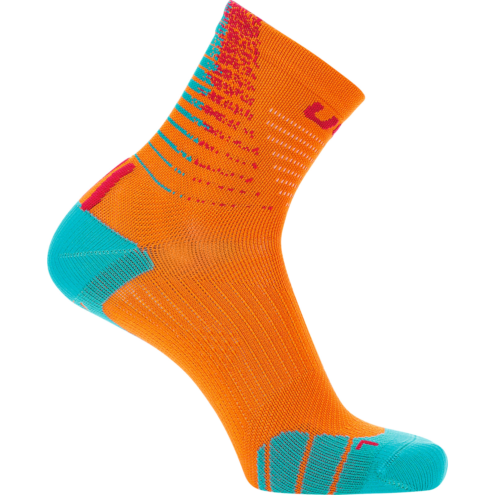 UYN Herren-Running-Socken Fit Multisport 35-38, orange