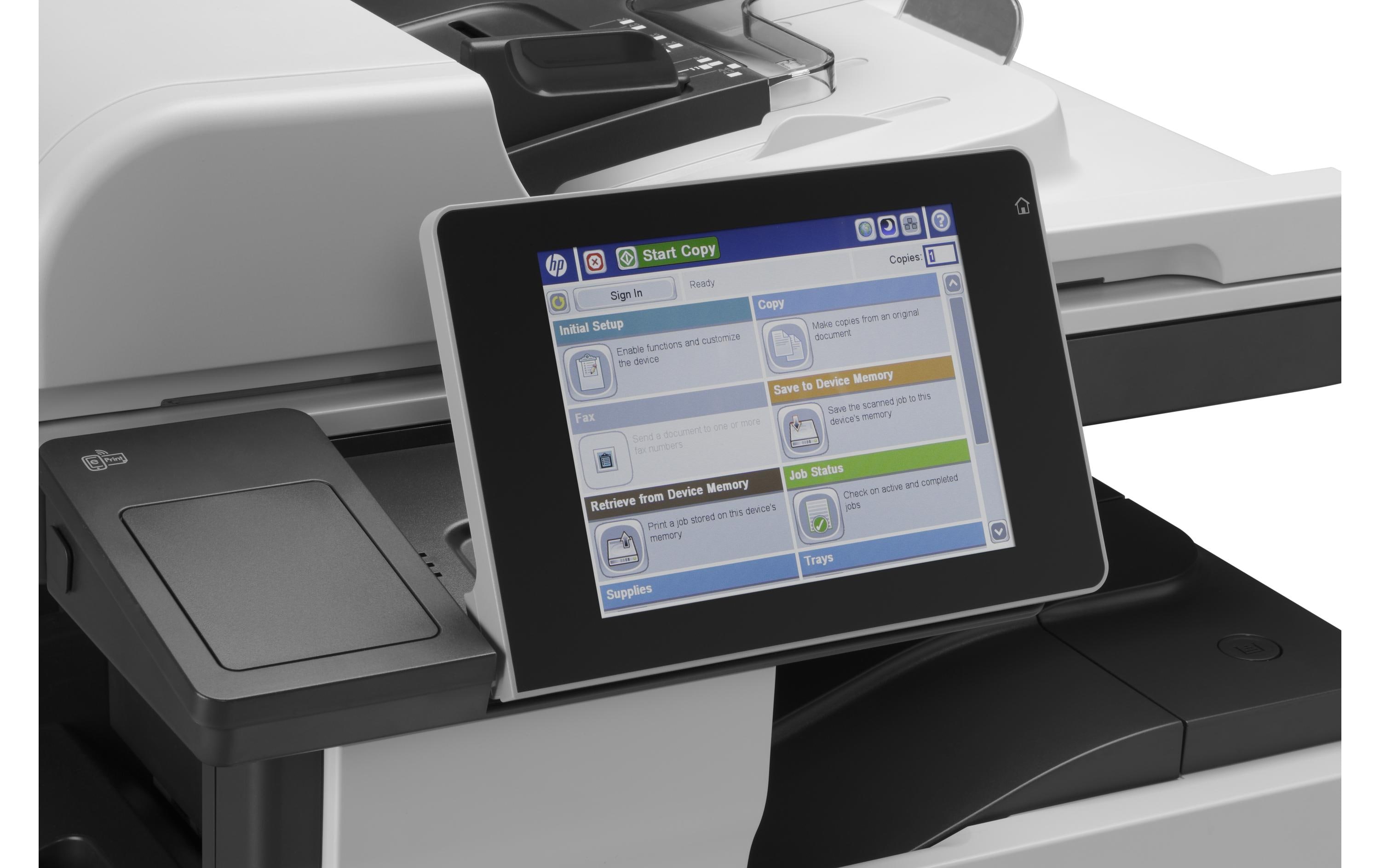 Multifunktionsdrucker LaserJet Enterprise 700 MFP M725dn<br>A3-fähiger Multifunktions-Laserdrucker für den Office-Bereich