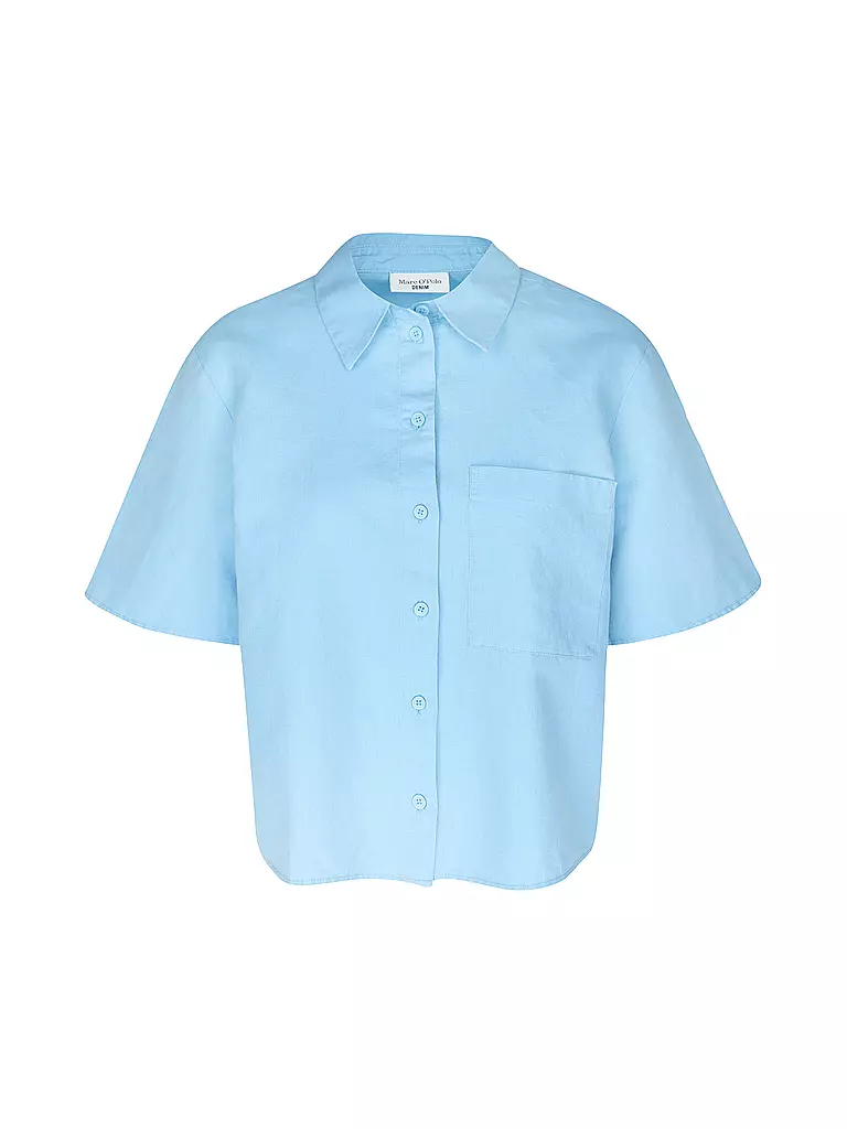 MARC O' POLO DENIM Bluse  blau