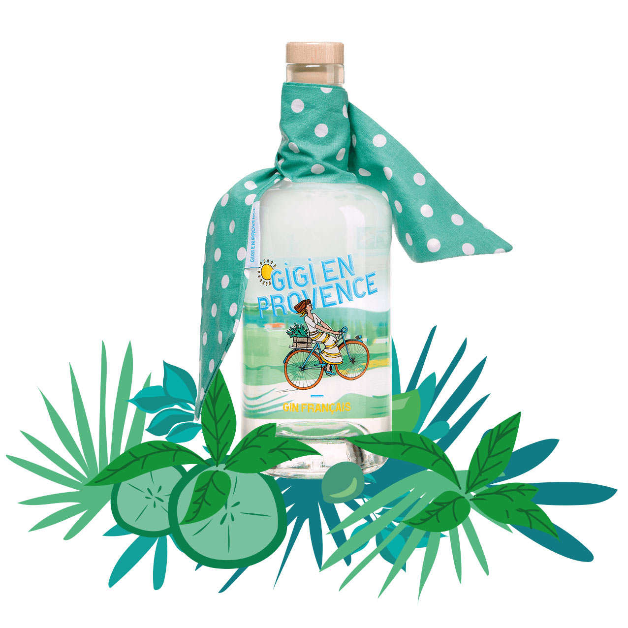 Gigi en Provence - Gin français bio 44%