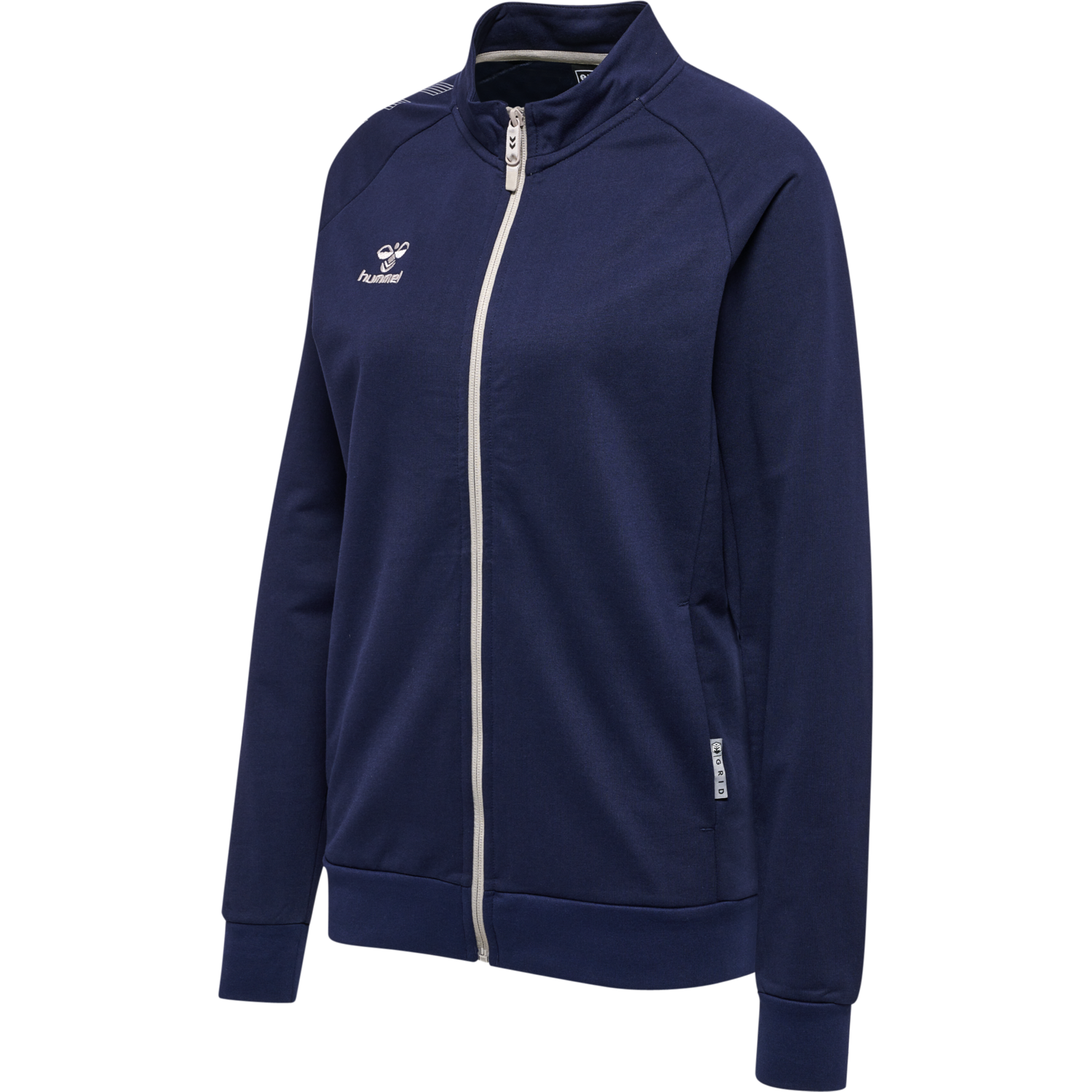 hmlMOVE GRID COTTON ZIP JACKET WOMA