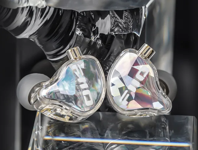 Fiio JD10 Transparent Écouteurs intra-auriculaires