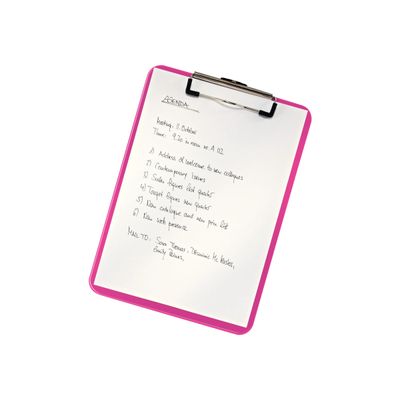 Leitz - Porte-bloc A4 - pour 80 feuilles - rose métallisé