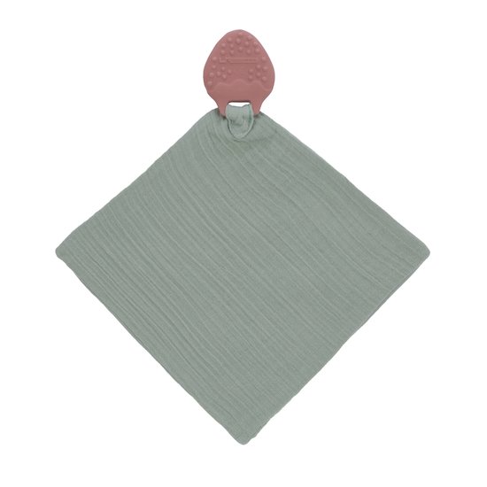 Garden explorer Doudou avec anneau de dentition caoutchouc naturel   Fraise        de               Lässig