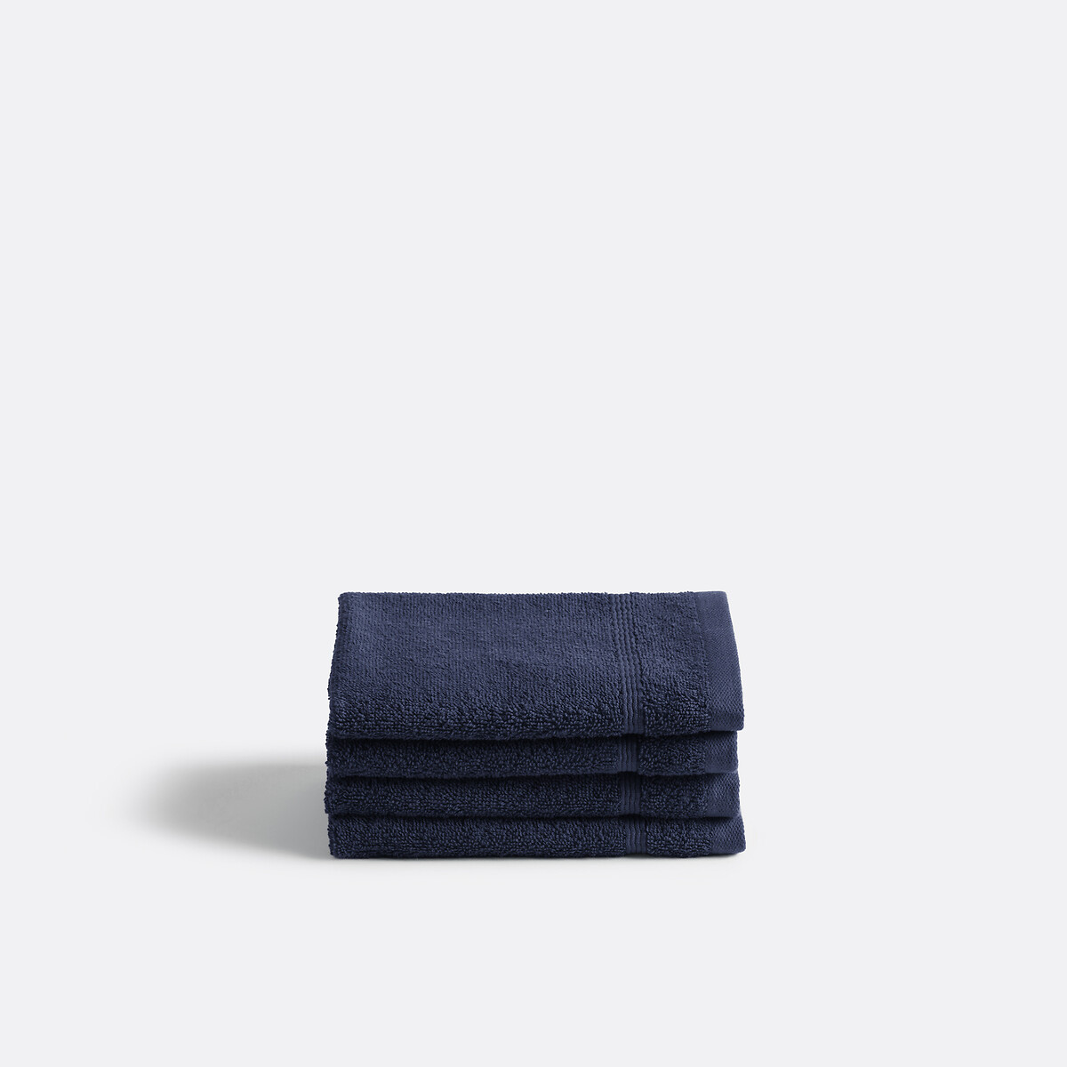 LA REDOUTE INTERIEURS<br>Conjunto de 4 toalhas de mão em tecido atoalhado 600 g/m², Zavara