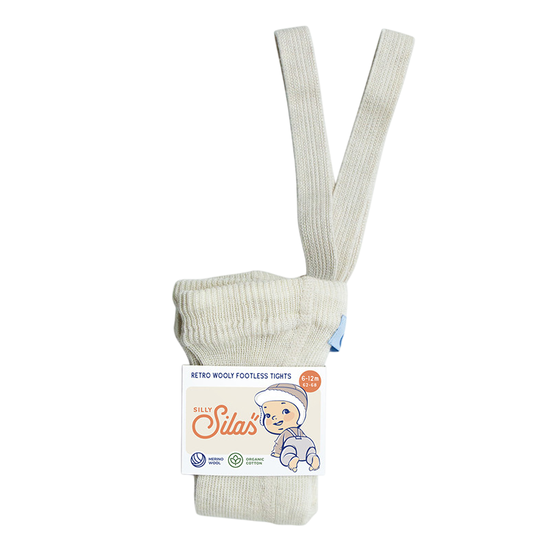 Fusslose Strumpfhose Wooly Cream Blend
