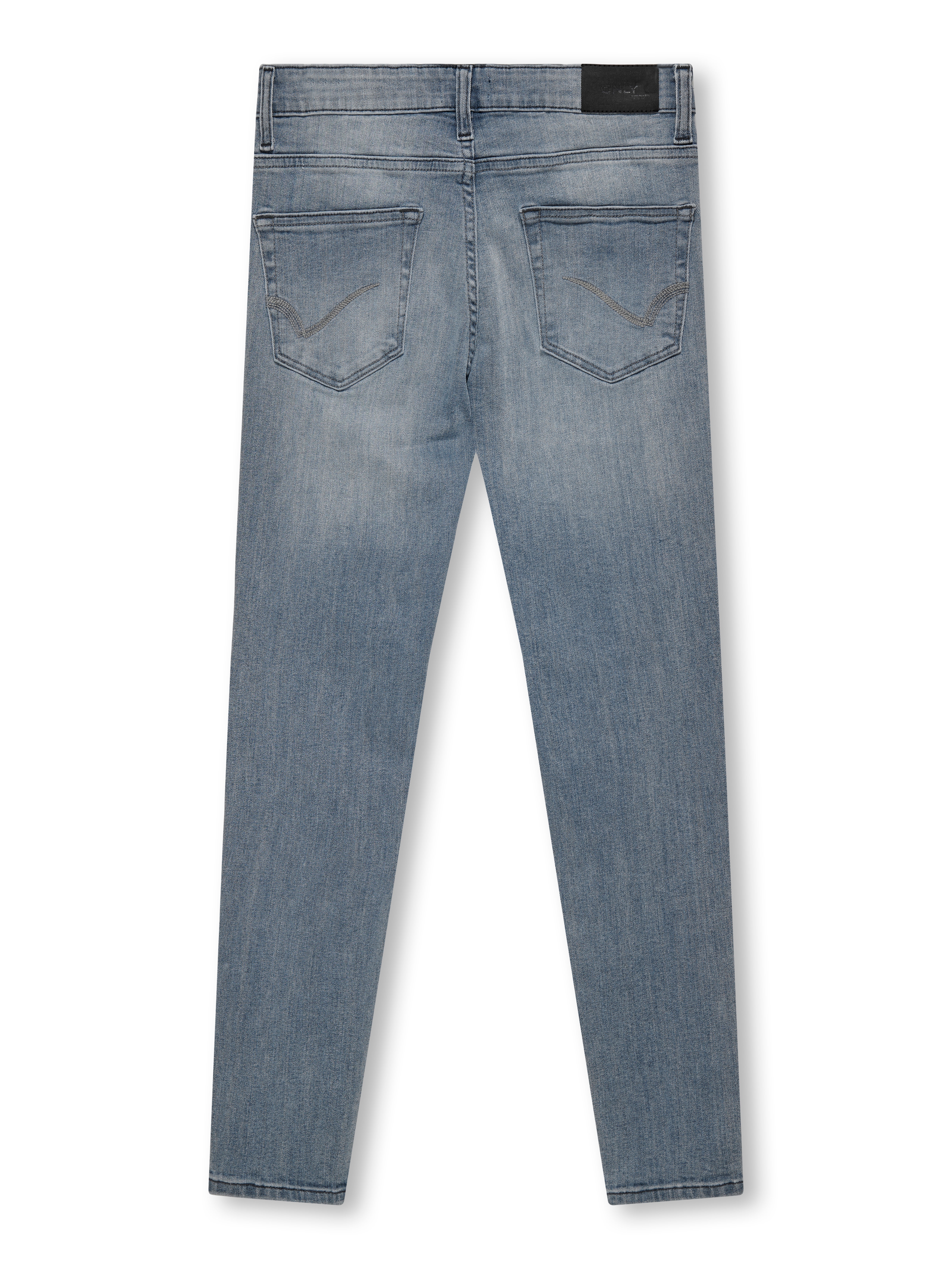 KOBDRAPER Skinny Fit Jeans Light Grey Denim
