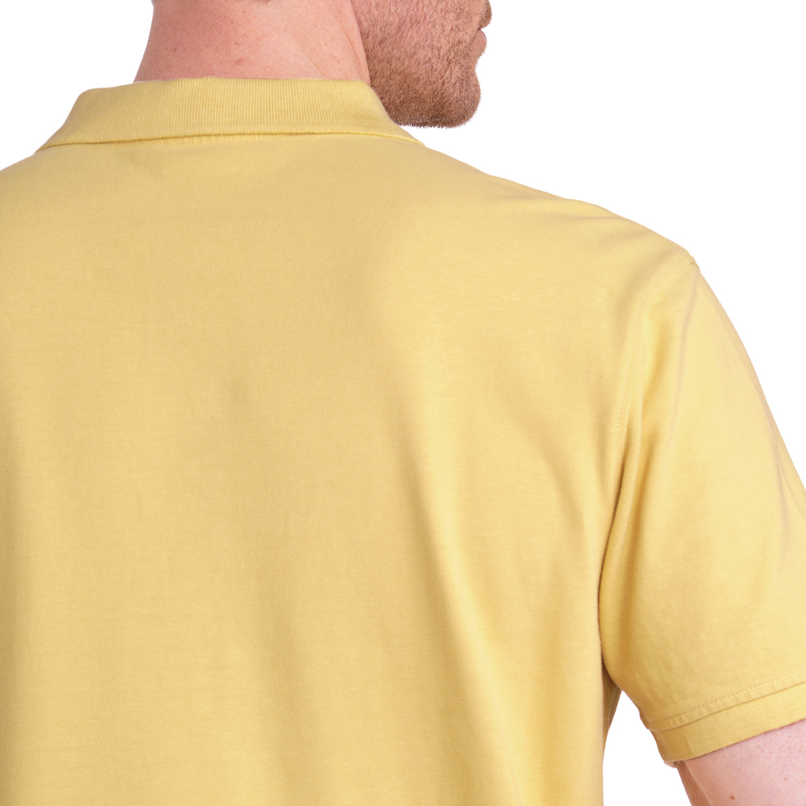 Jonas Nielsen Herren Poloshirt unifarben gelb