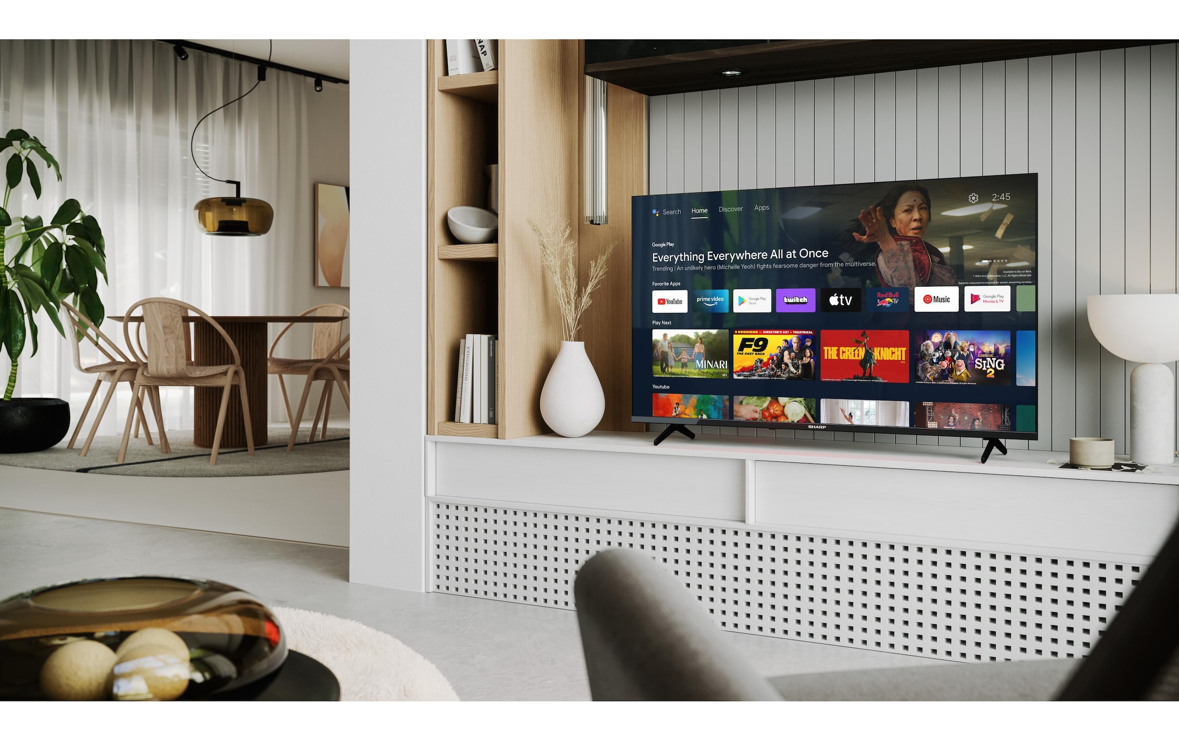 Sharp LED-Fernseher »43FH2EA 43« 108,79 cm/43 ″ Full HD Android TV