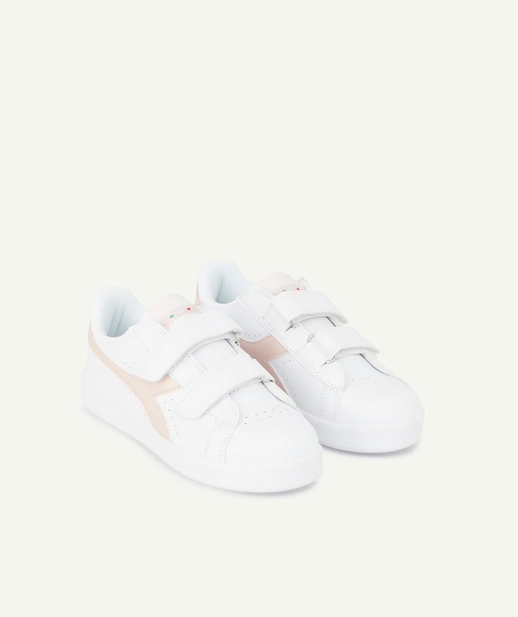 DIADORABASKETS BASSES GAME P PS BLANC ET ROSE