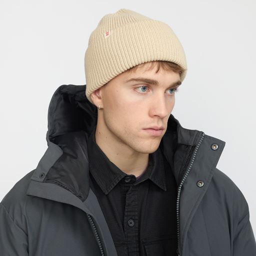 Revolution Big Fold Up Beanie, Offwhite, One size