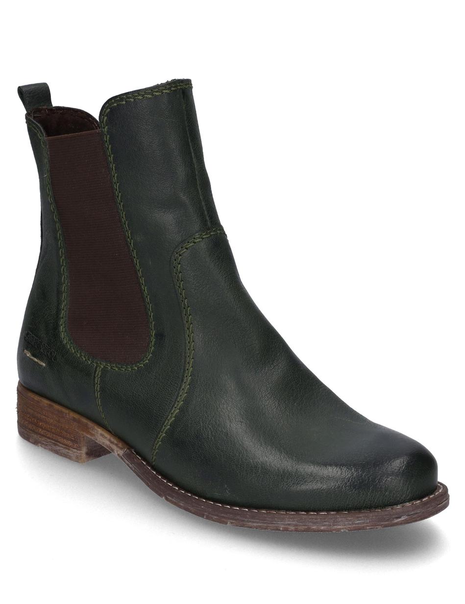 Stiefelette Sienna 80, oliv-kombi