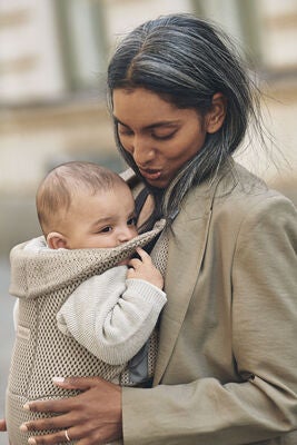 BabyBjörn Move Bæresele 3D Mesh, Grey Beige