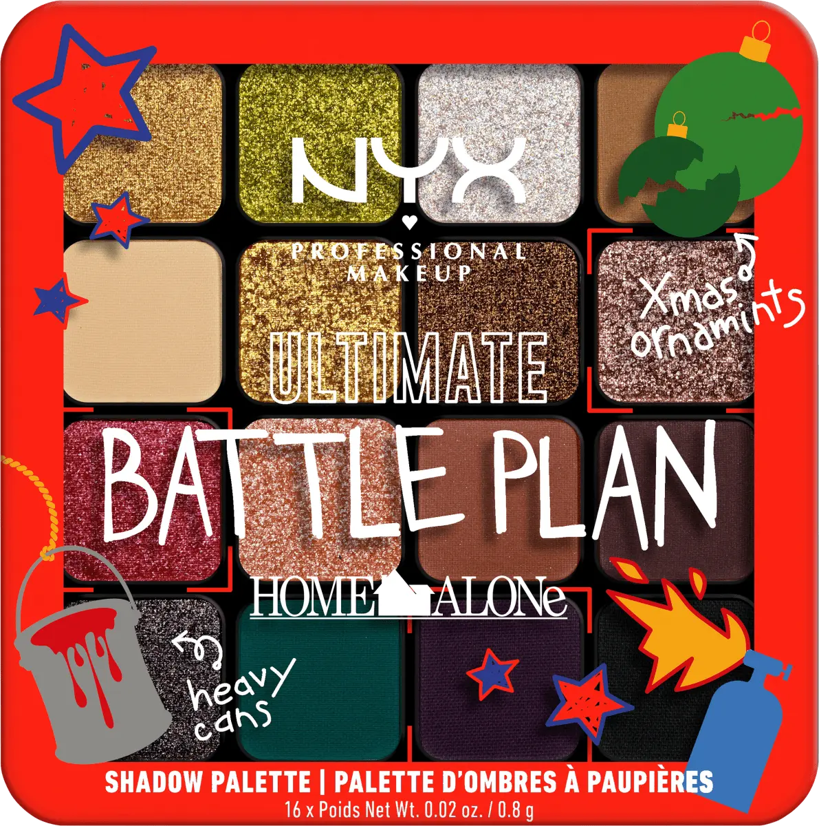 Home Alone Ultimate Shadow Palette Battle Plan