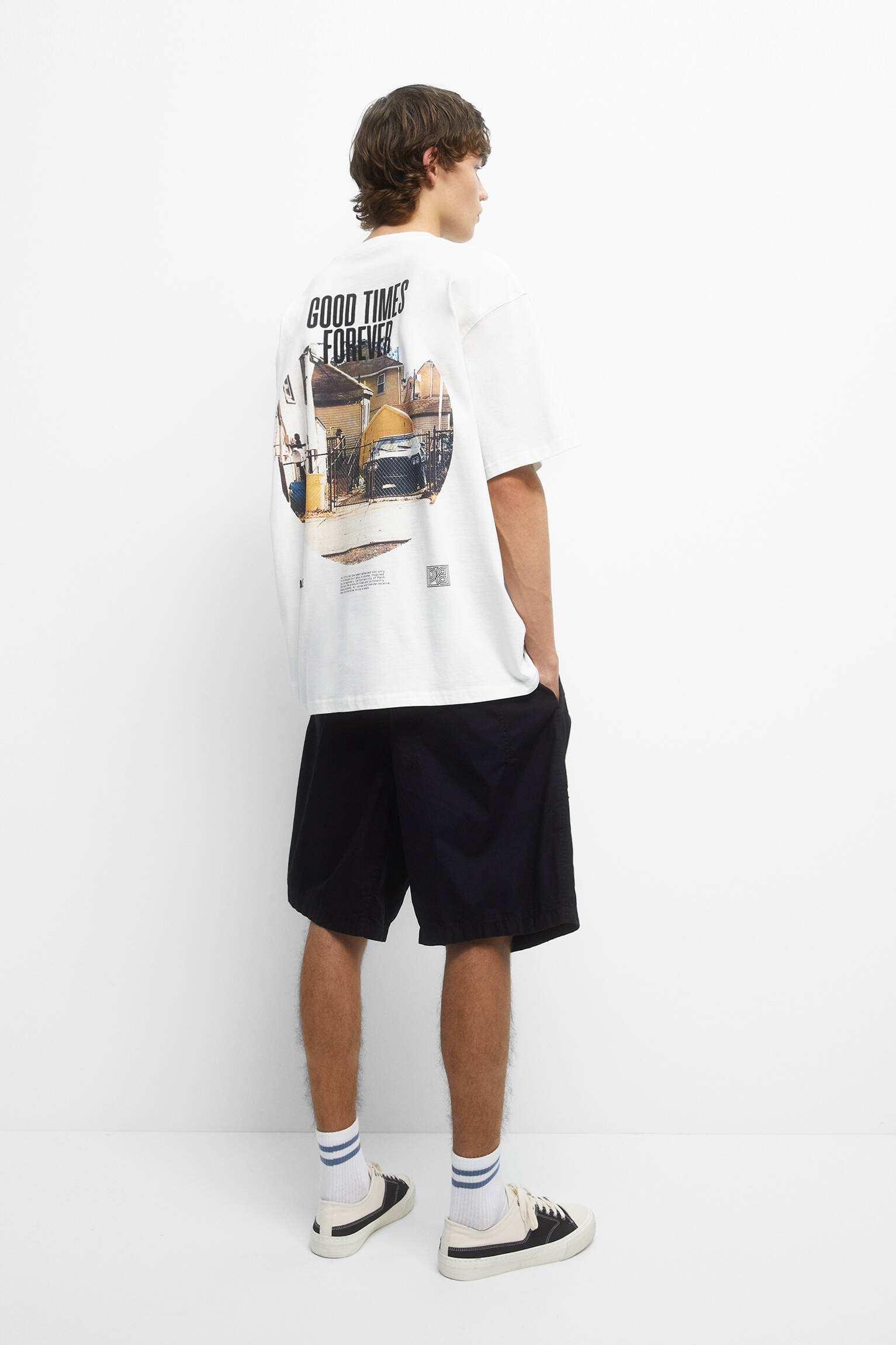 CAMISETA BRANCA STATEN ISLAND - OFF WHITE