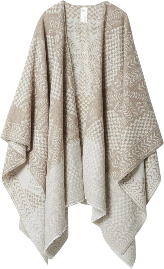 Lala Berlin Poncho Pineo Heritage star sand