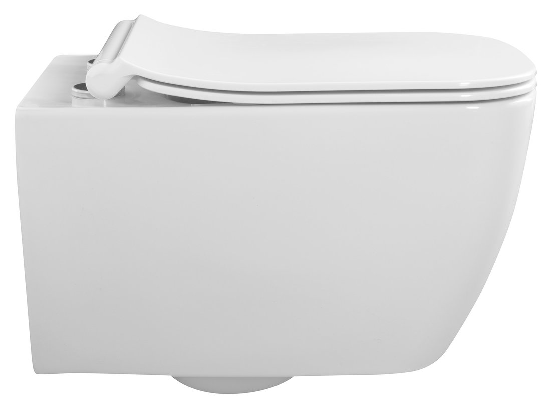 Isvea Vea randloos toilet wit glans