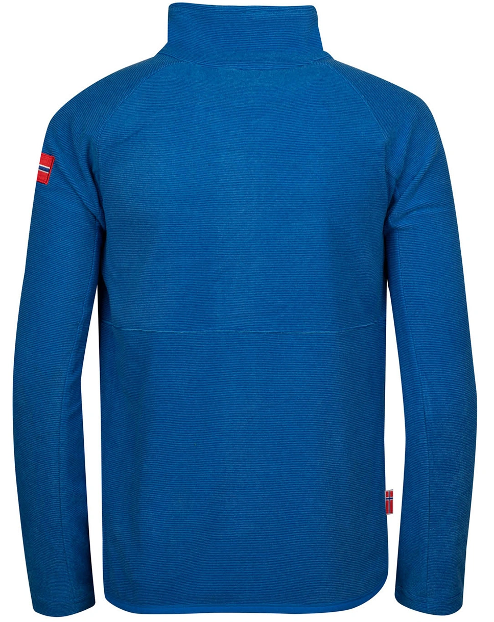 Fleecejacke NORESUND in glow blue/cloudy grey