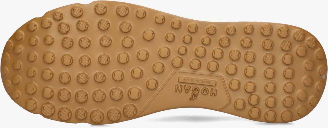 beige hogan lage sneakers hyperlight allacciato h