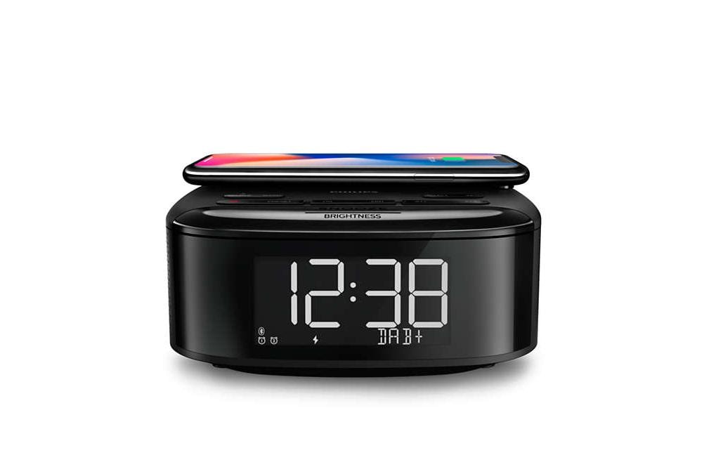 DAB+ Radio TAR7705/10 SchwarzBluetooth-Radiowecker mit Qi-Ladefunktion