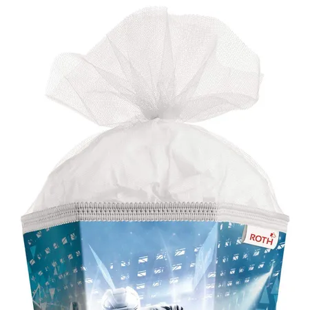 Roth Motiv-Schultüte, Eishockey, 85cm, eckig, Rot(h)-Spitze, Tüllverschluss