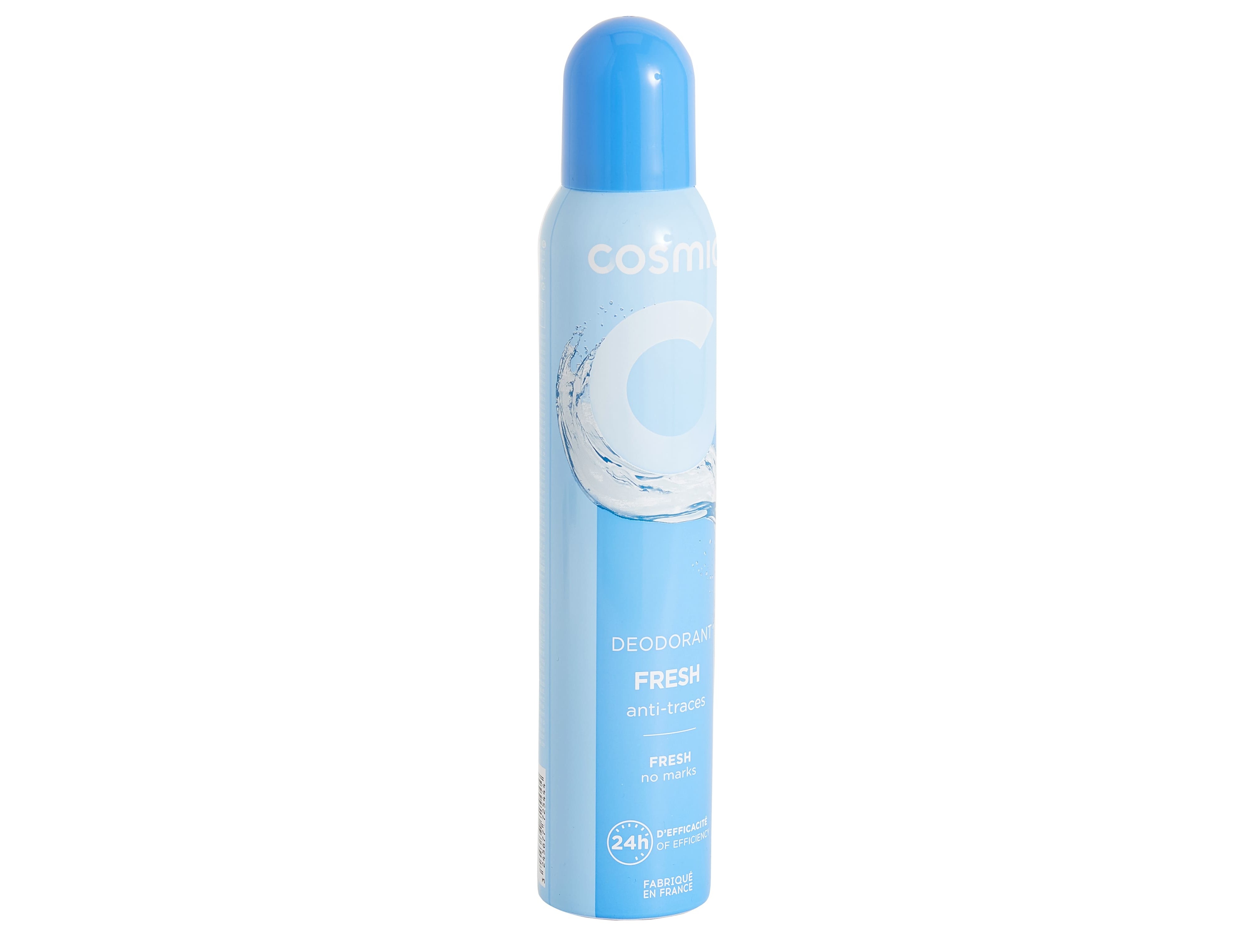 DESODORIZANTE SPRAY COSMIA FRESH SEM MANCHAS 200ML