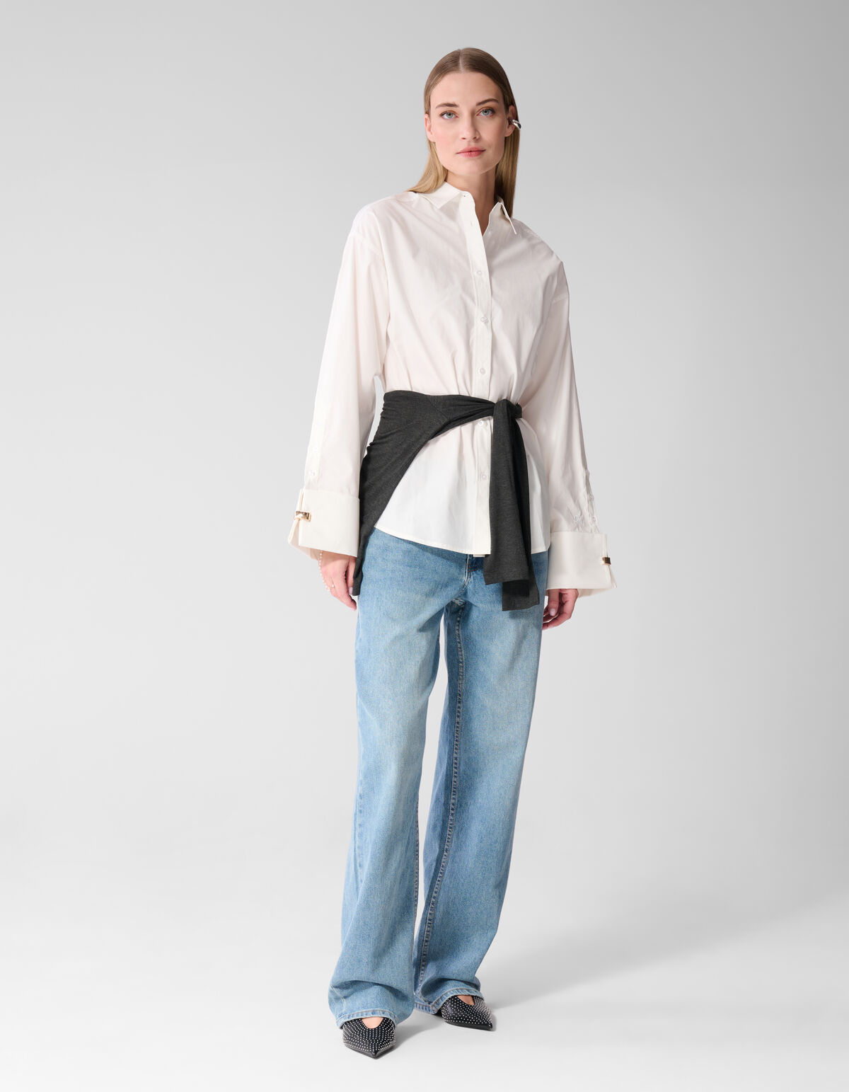 Straight Fit Jeans Lichtblauw
