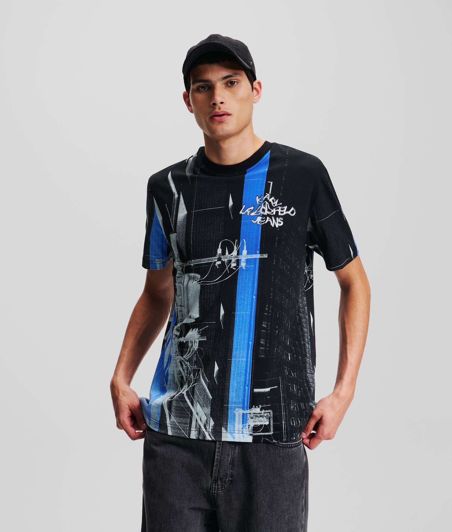T-SHIRT GRAPHIQUE IMPRIMÉ TOKYO KLJ