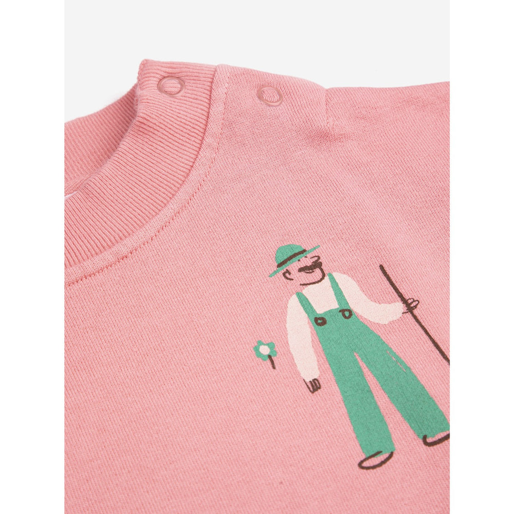 Køb Bobo Choses Pink Farm Adventure Sweatshirt
