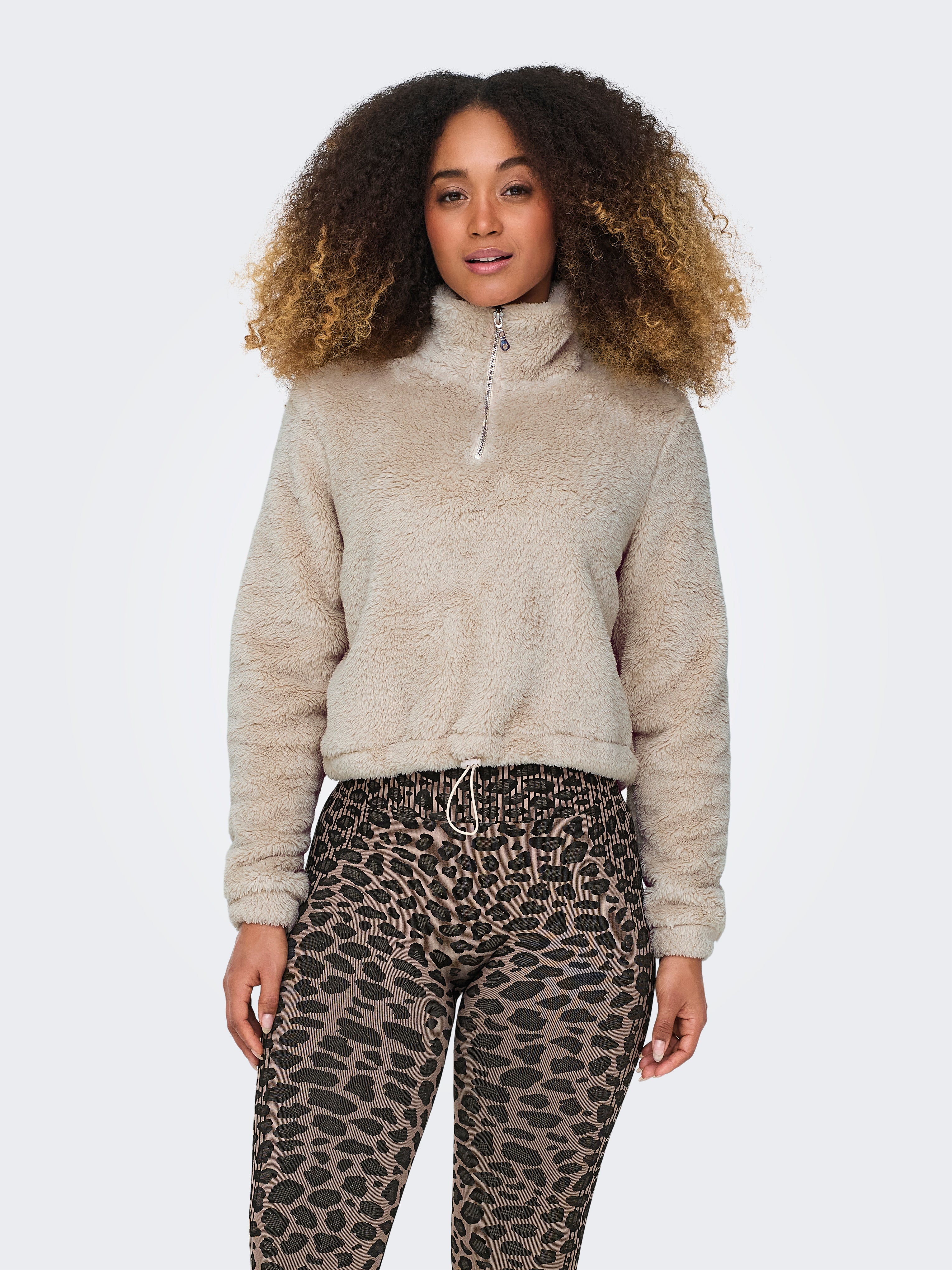 ONPCAS-FLUF Sweatshirt Pumice Stone
