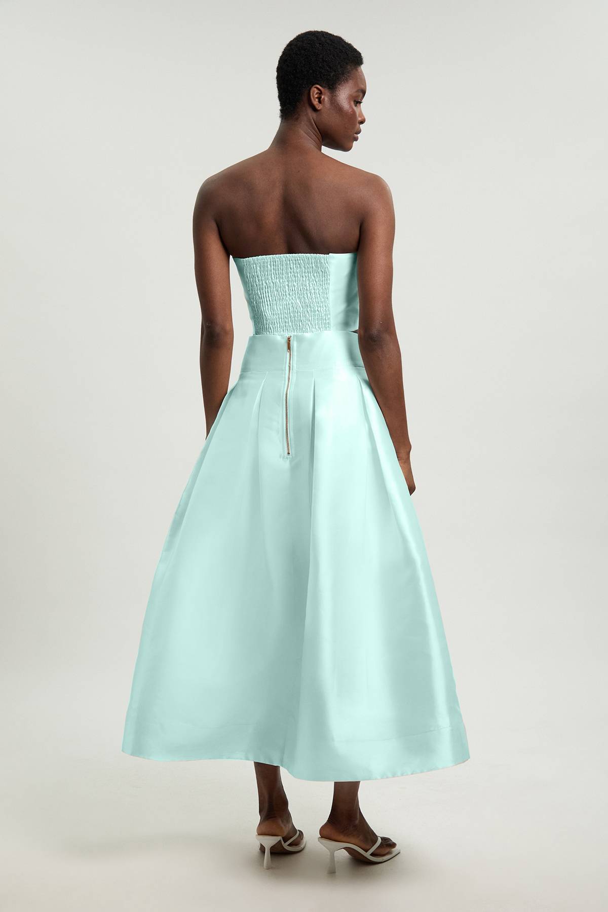 KarenMillen Tunique de bal maxi en sergé tissé