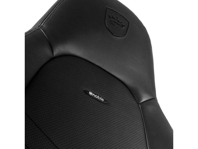 noblechairs Gaming-Stuhl ICON Schwarz Kunstleder-Computersessel