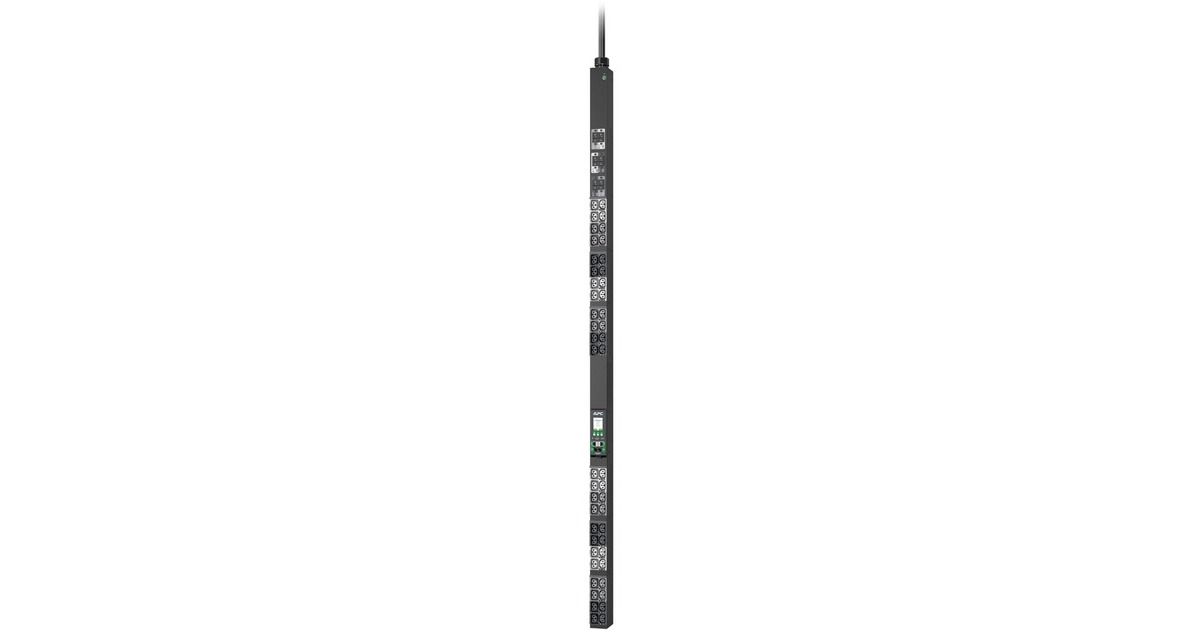 APCAPDU10350MO - Metered by Outlet, 0U, 32A, 400V  (Zwart, (24x) C13/15 + (24x) C13/15/19/21, IEC60309 32A 3Fase stekker)