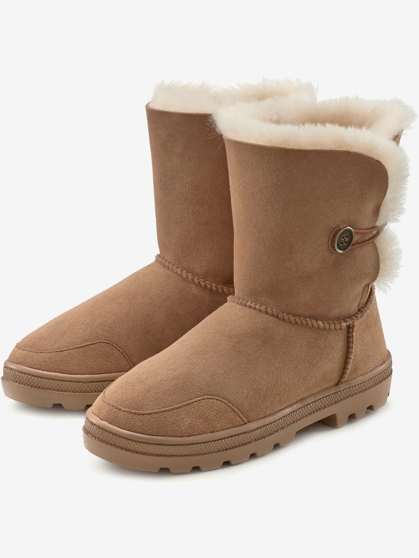 Botte d'hiver bottines d'hiver en cuir de qualité