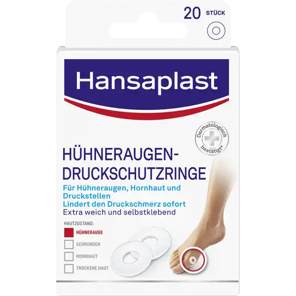 Hühneraugen-Druckschutzringe
