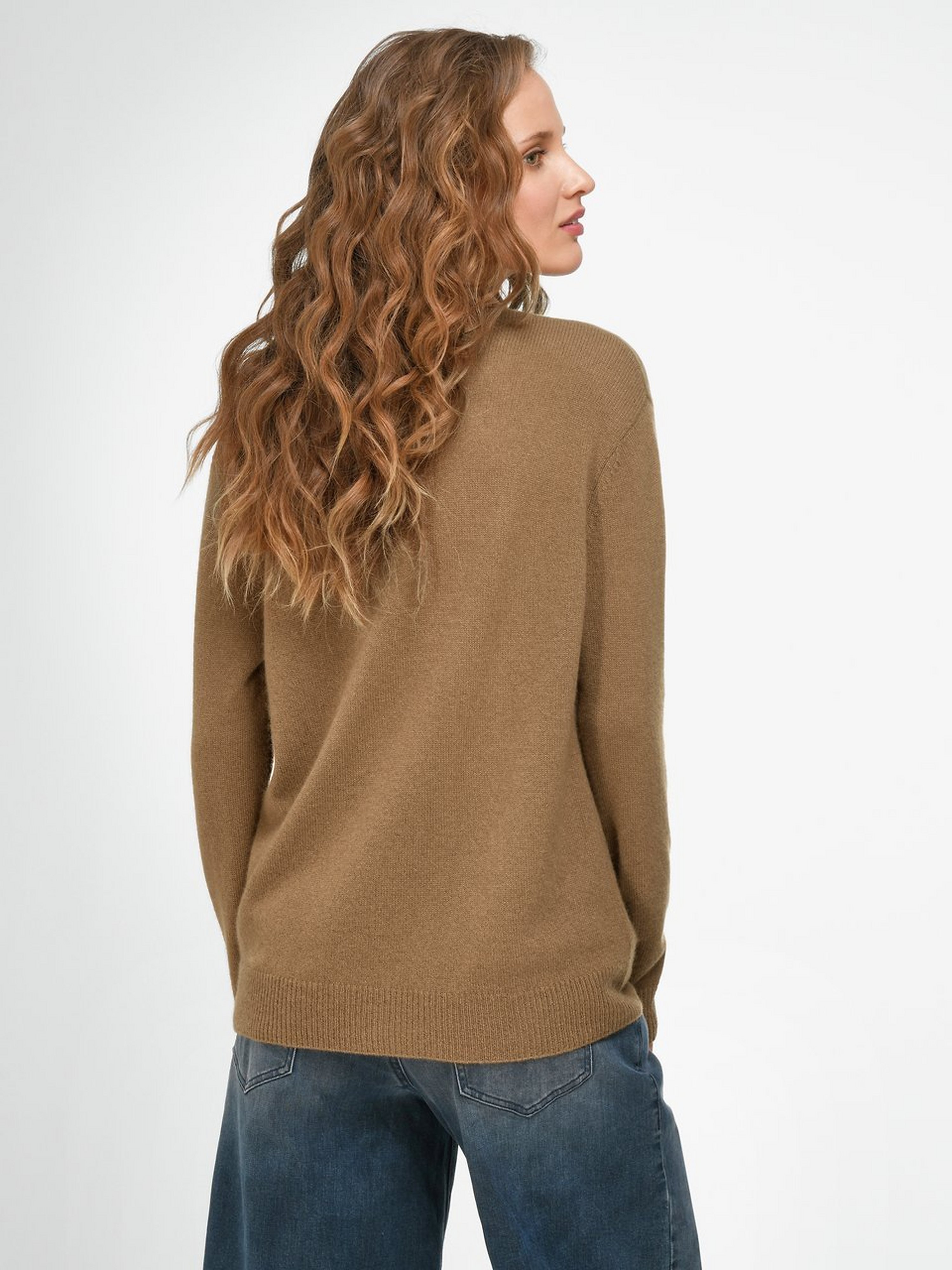 Polo-Pullover aus 100% Premium-Kaschmir