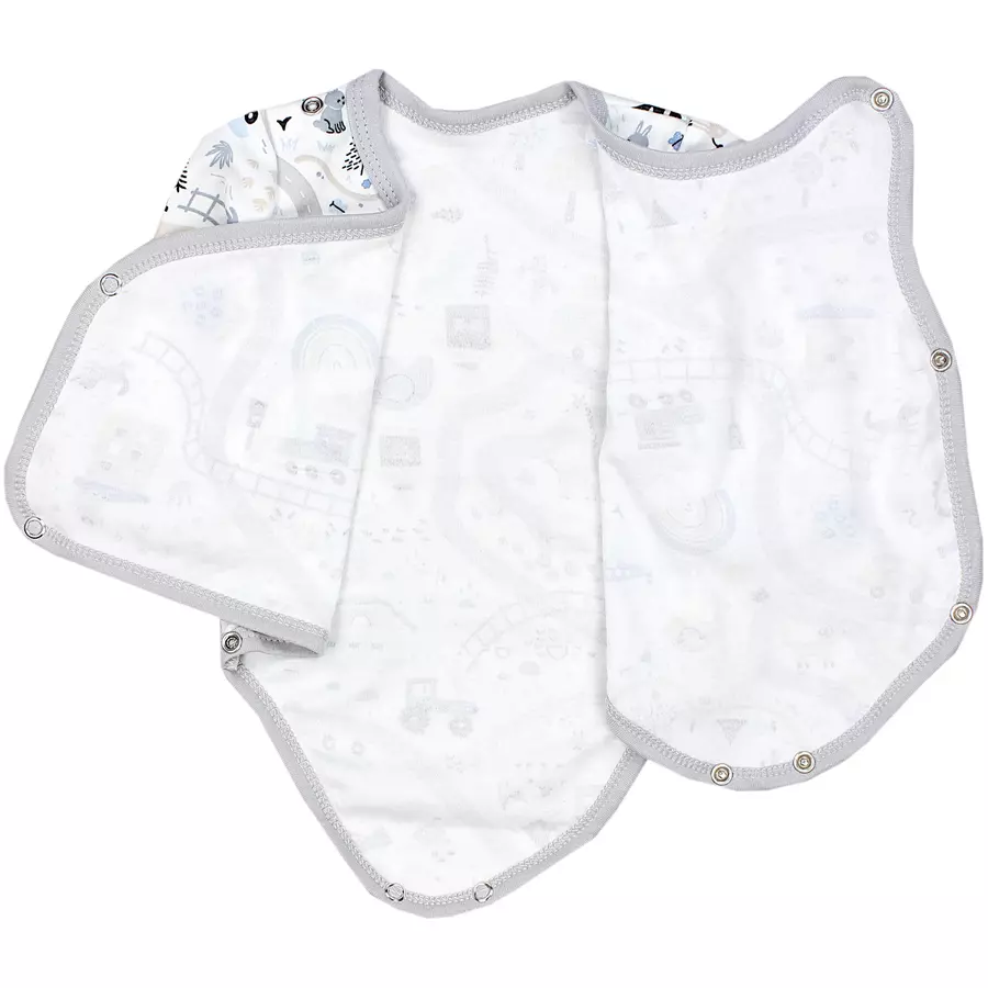 TupTam Baby Langarm Wickelbody 5er Pack mint