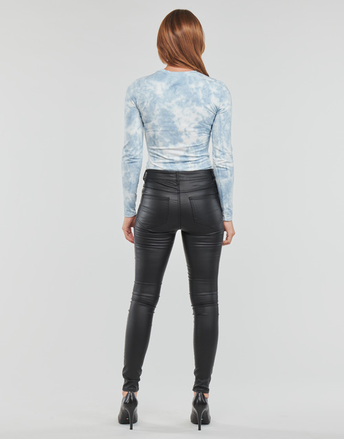 Guess - LS GUESS LOGO - Blanc / Bleu