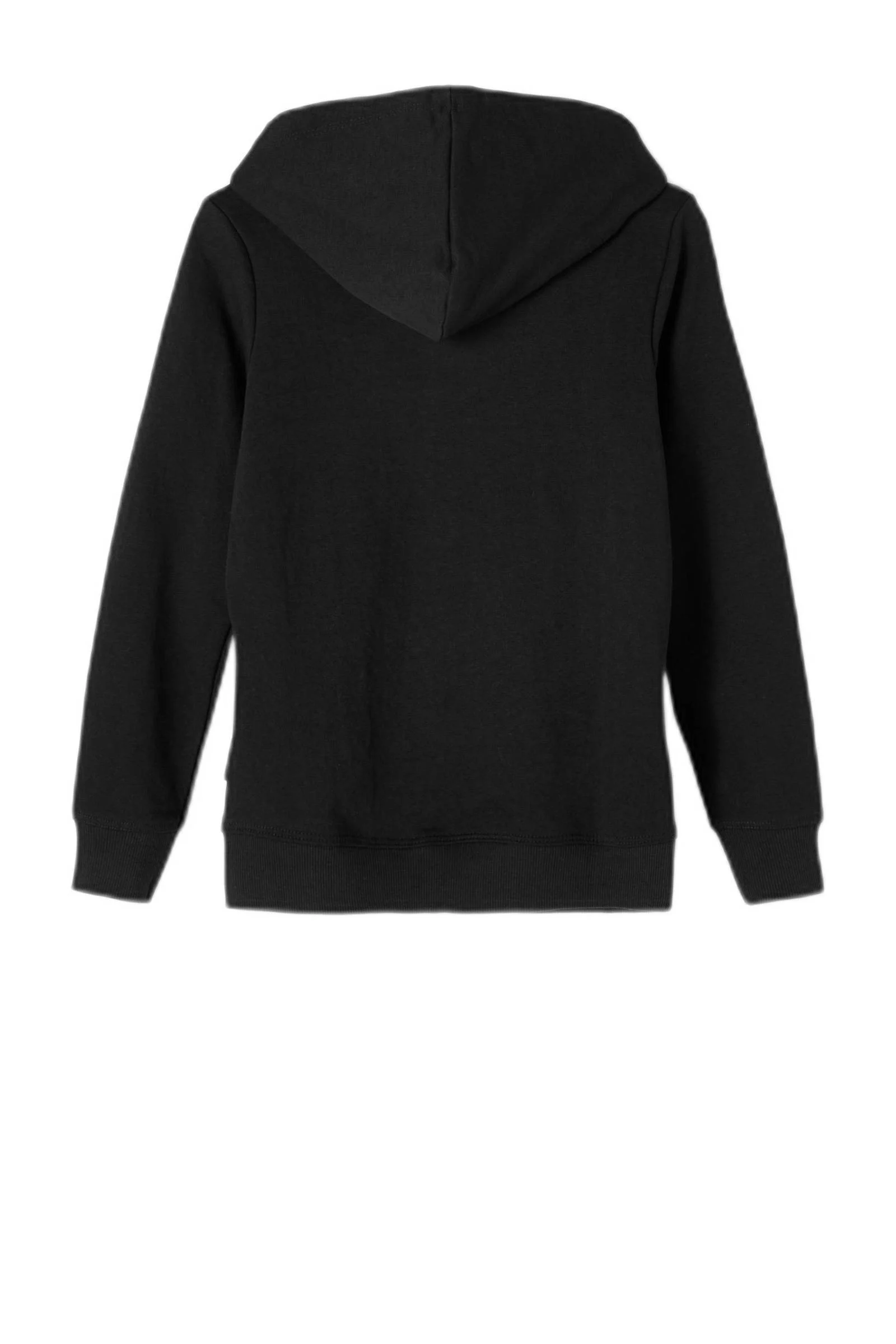 NAME IT sweatvest NKMNESWEAT zwart