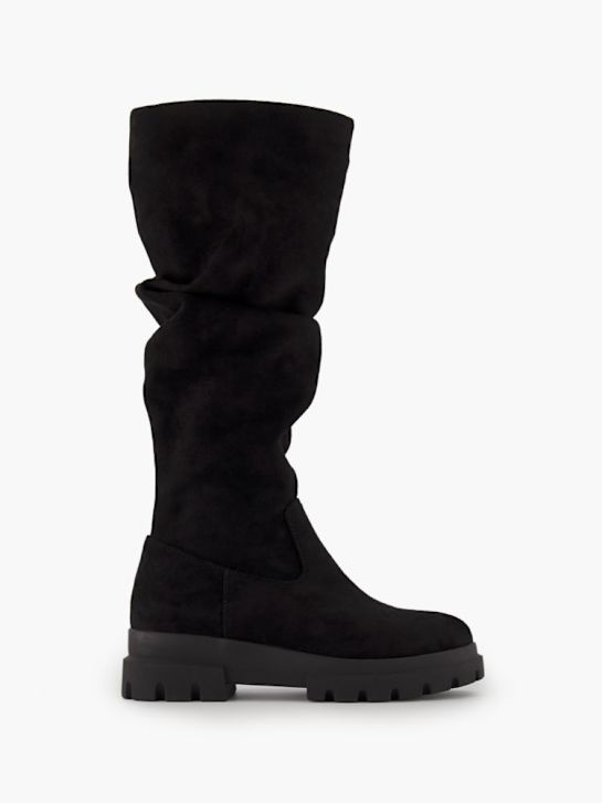 Graceland Hoher Stiefel Schwarz