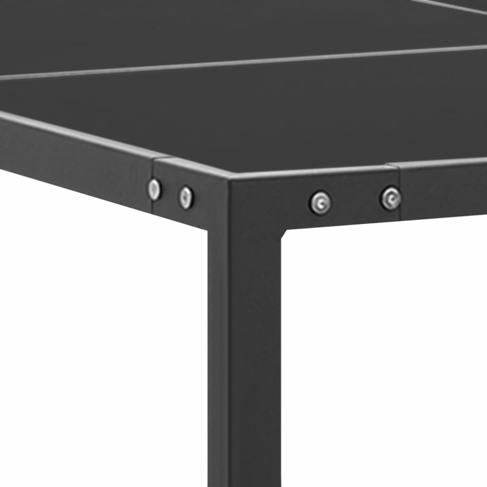 Mobilier de salle à manger d'extérieur 13 pièces acier